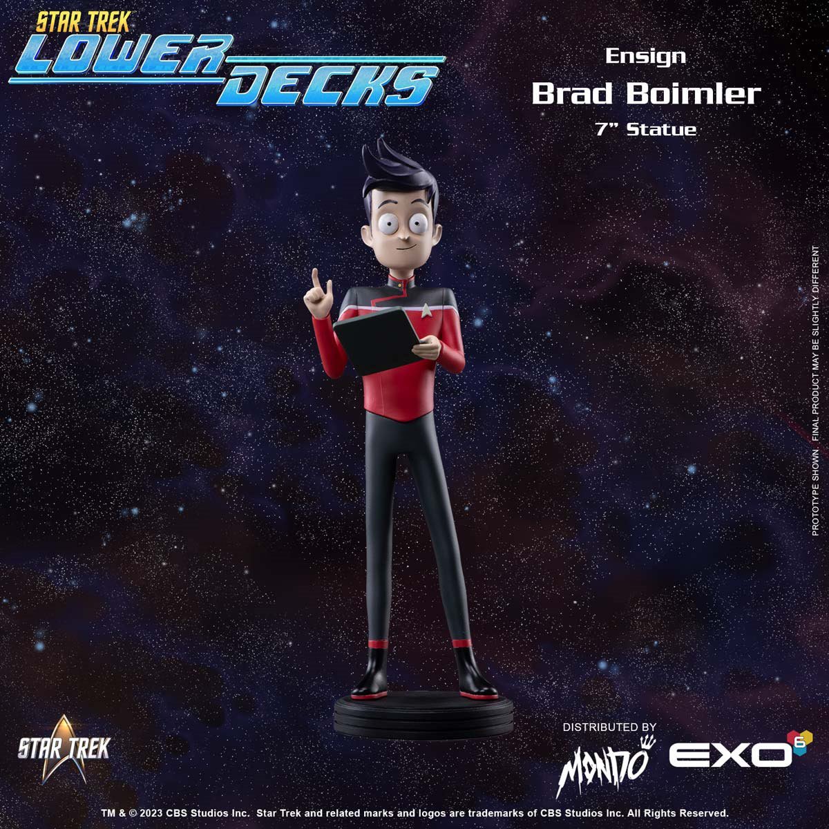 Star Trek: Lower Decks Ensign Brad Boimler 7-Inch Statue