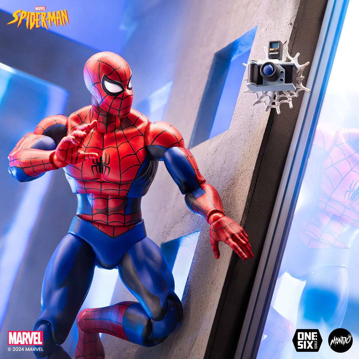 Spider-Man: The Animated Series Spider-Man 1:6 Scale Action Figure
