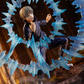 Toge Shibuya with a blue energy effect in a dynamic pose