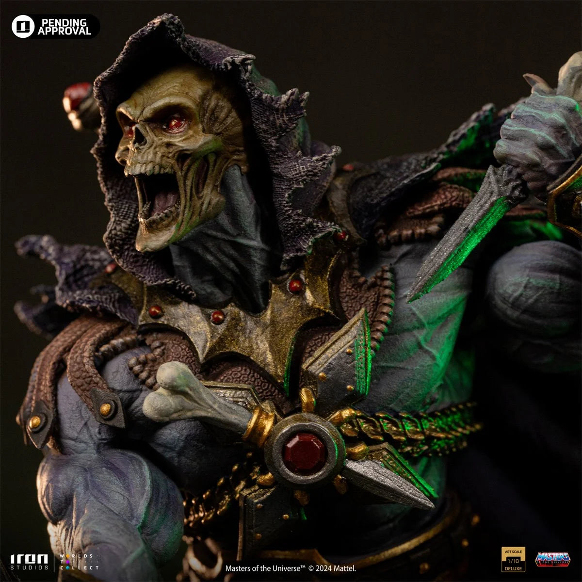 Masters of the Universe Skeletor Unleashed 1:10 Deluxe Art Scale Limited Edition Statue