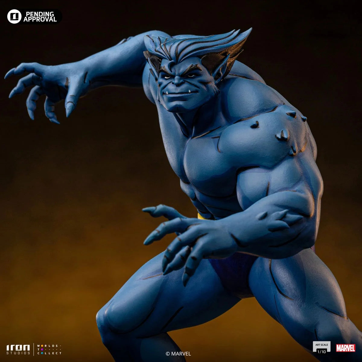 X-Men 97 Beast Battle Diorama Series 1:10 Art Scale Limited Edition Statue