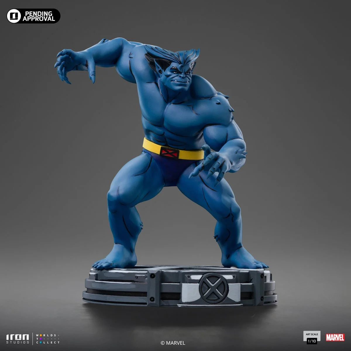 X-Men 97 Beast Battle Diorama Series 1:10 Art Scale Limited Edition Statue