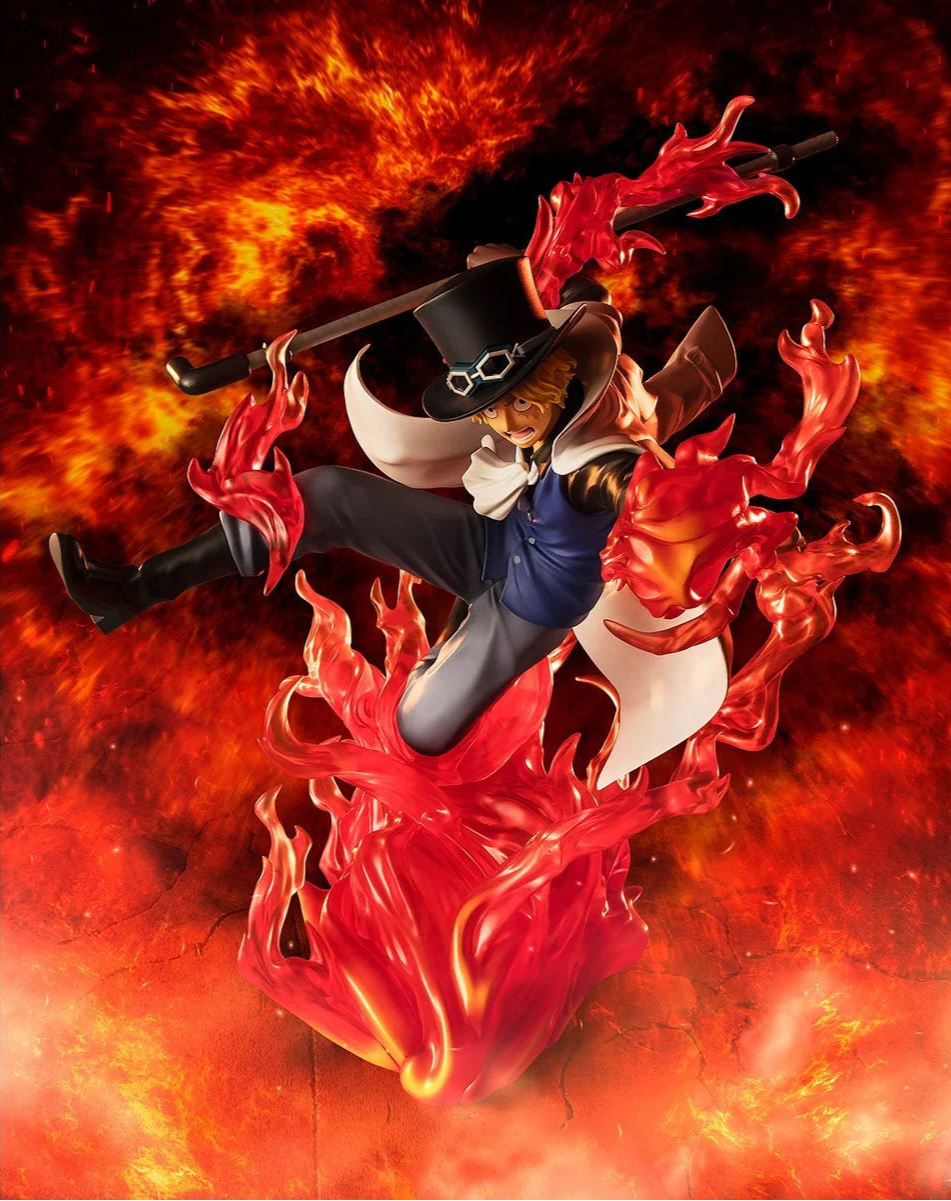 One Piece Sabo Fire Fist Rook Check Extra Battle FiguartsZERO Statue