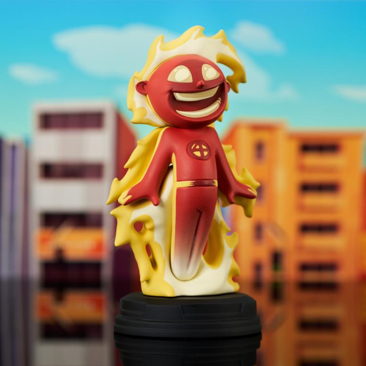 Marvel Animated Style Human Torch Statue (Pre-Order)