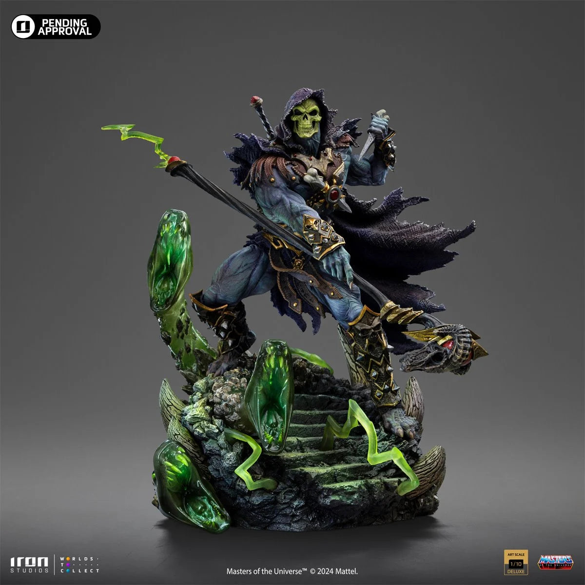 Masters of the Universe Skeletor Unleashed 1:10 Deluxe Art Scale Limited Edition Statue